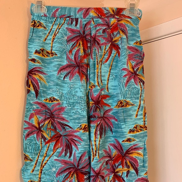 Shirt & Skirt 70s Hawaiian Casual Corner Like New - Picture 2 of 7